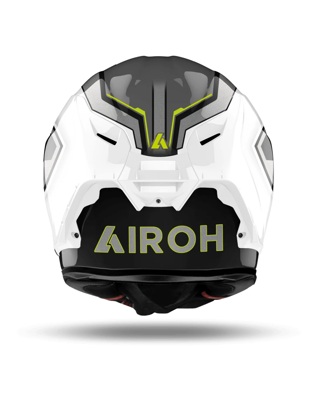 КАСКА AIROH GP550 S RUSH WHITE/YELLOW