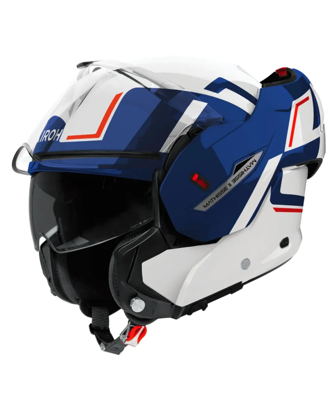 Каска AIROH MATHISSE II GENIUS BLUE/RED GLOSS