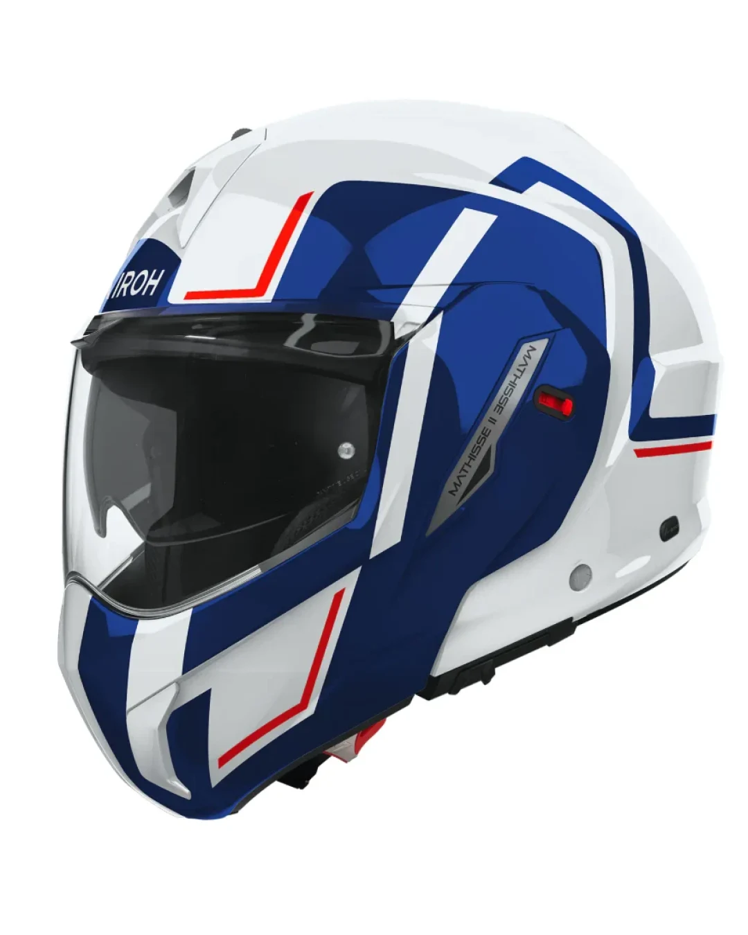 Каска AIROH MATHISSE II GENIUS BLUE/RED GLOSS