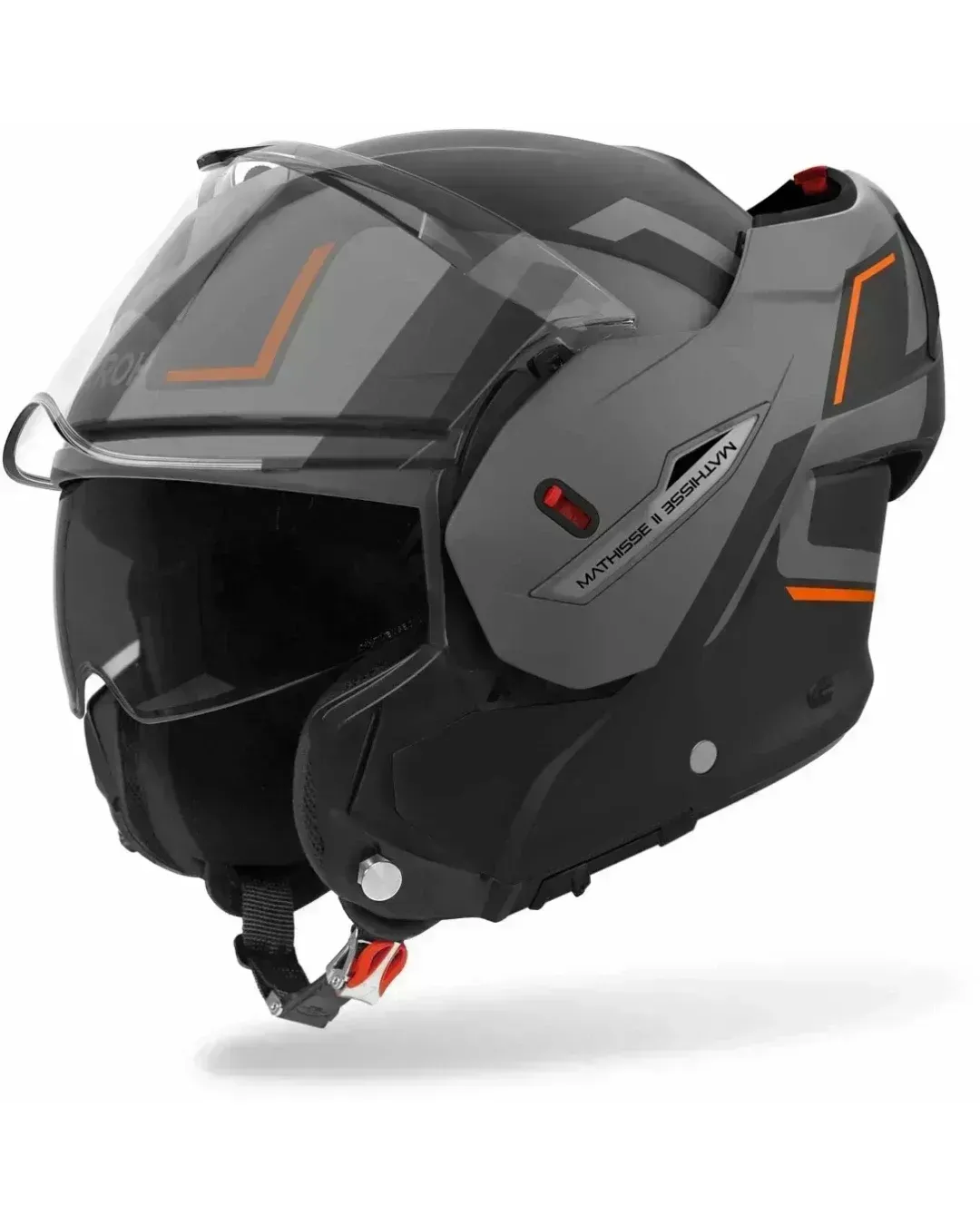 Airoh Mathisse II Genius Orange Matt | Модулна каска | Autopulse.bg