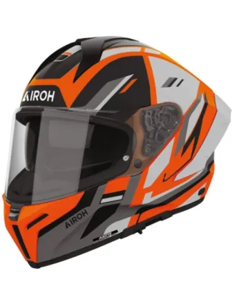 Каска AIROH MATRYX SENTRY ORANGE MATT