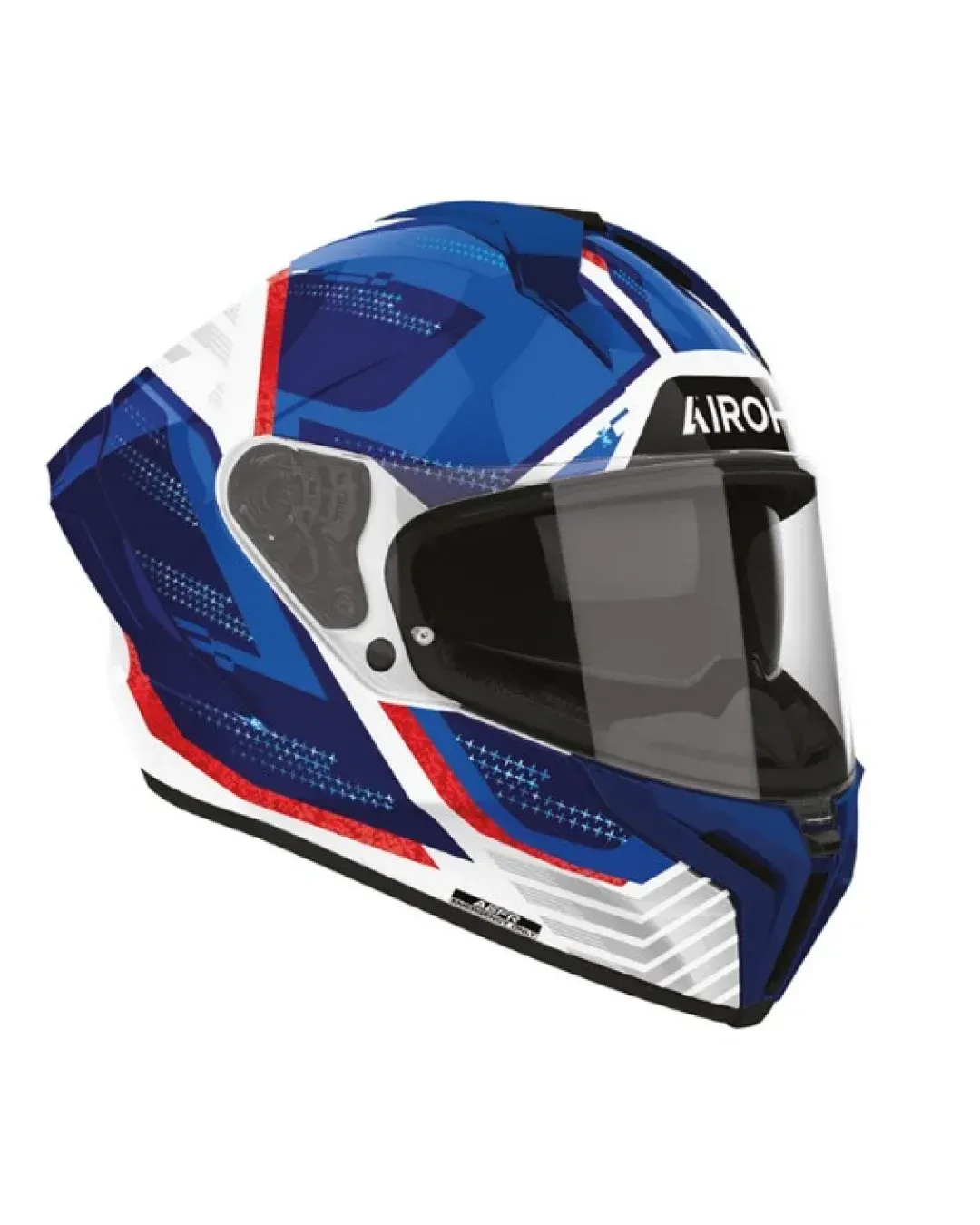 Каска AIROH MATRYX STARBUST BL/RD GLOSS