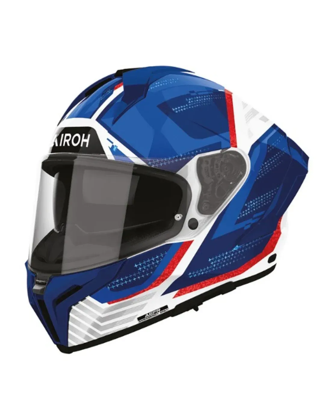 Каска AIROH MATRYX STARBUST BL/RD GLOSS