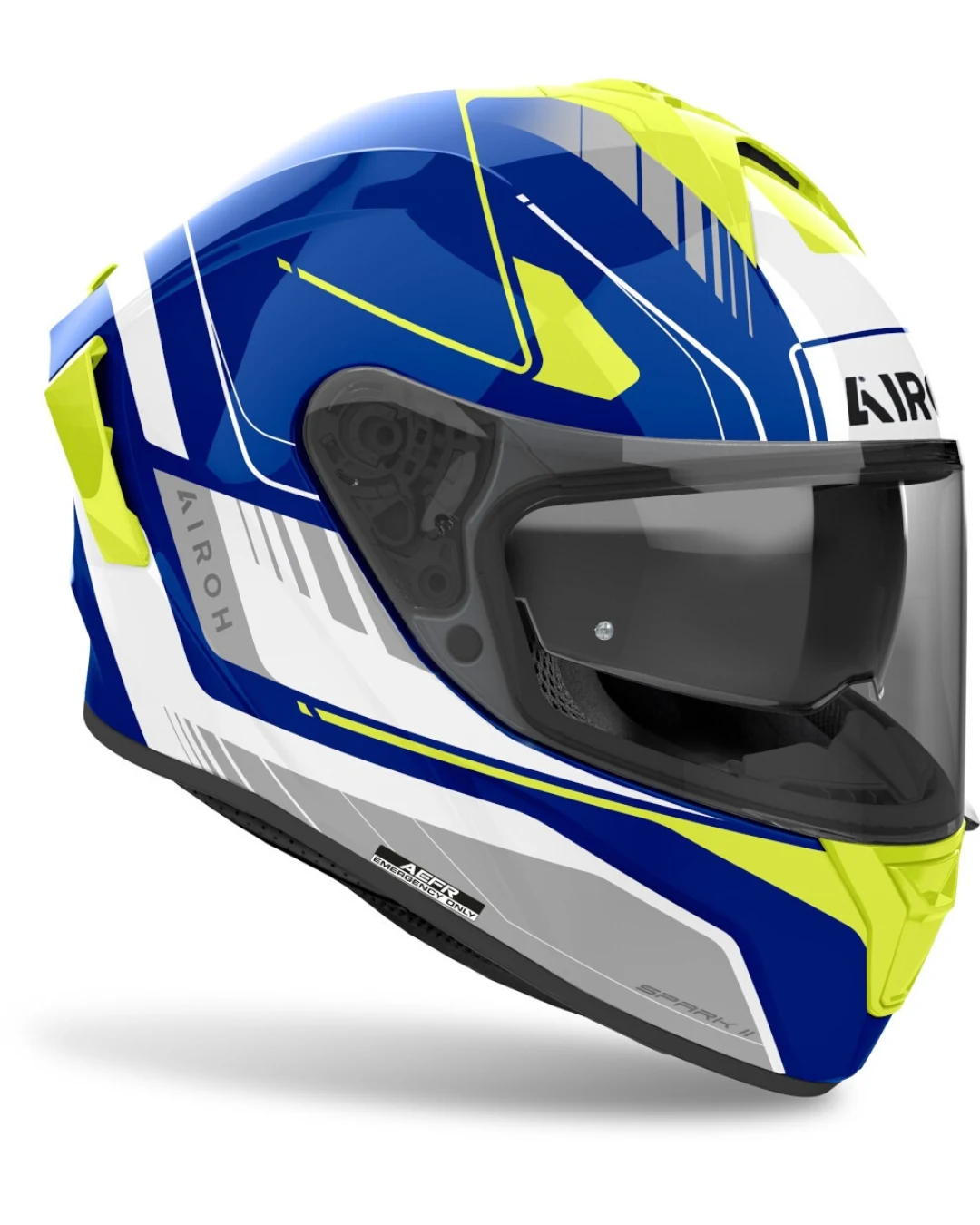 Каска AIROH SPARK 2  CHRONO BLUE YELLOW