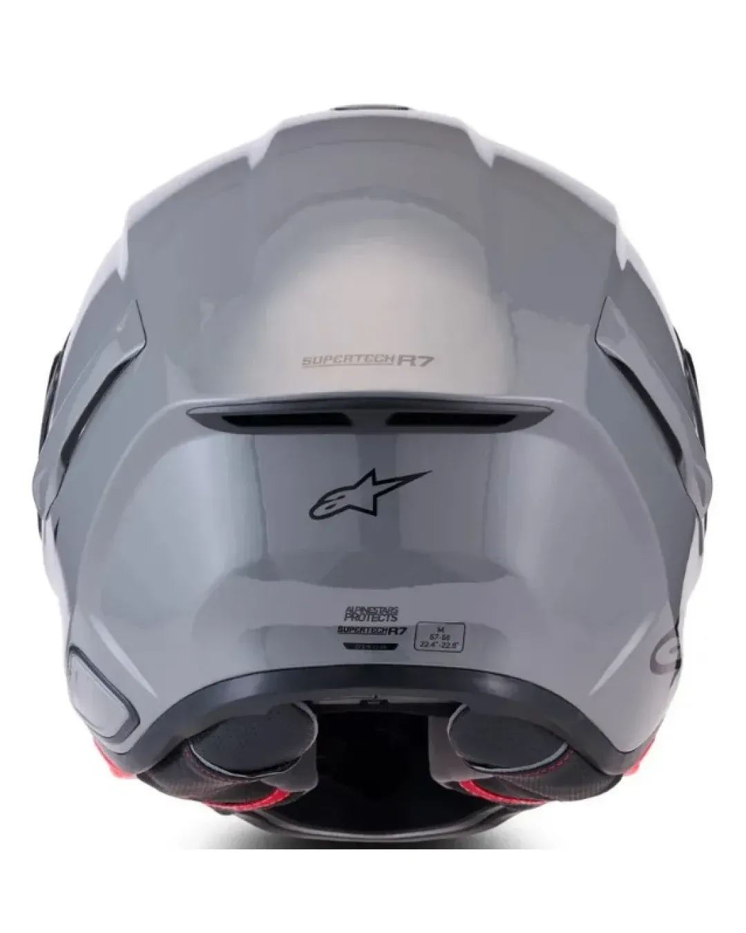 Каска ALPINESTARS S-R7 GRAY GLOSSY