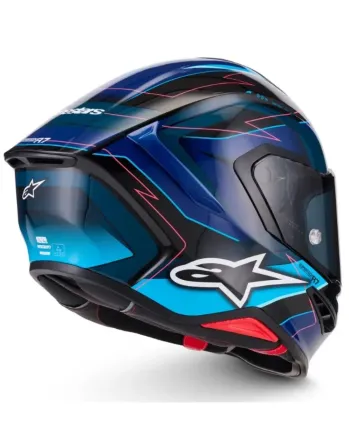 Каска ALPINESTARS S-R7 KINETIS BK/BL/PK FLUO