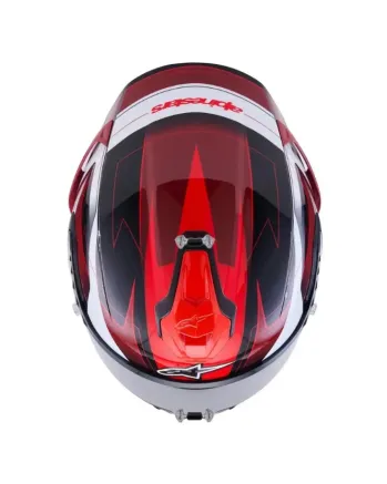 Каска ALPINESTARS S-R7 KINETIS BK/WH/RD