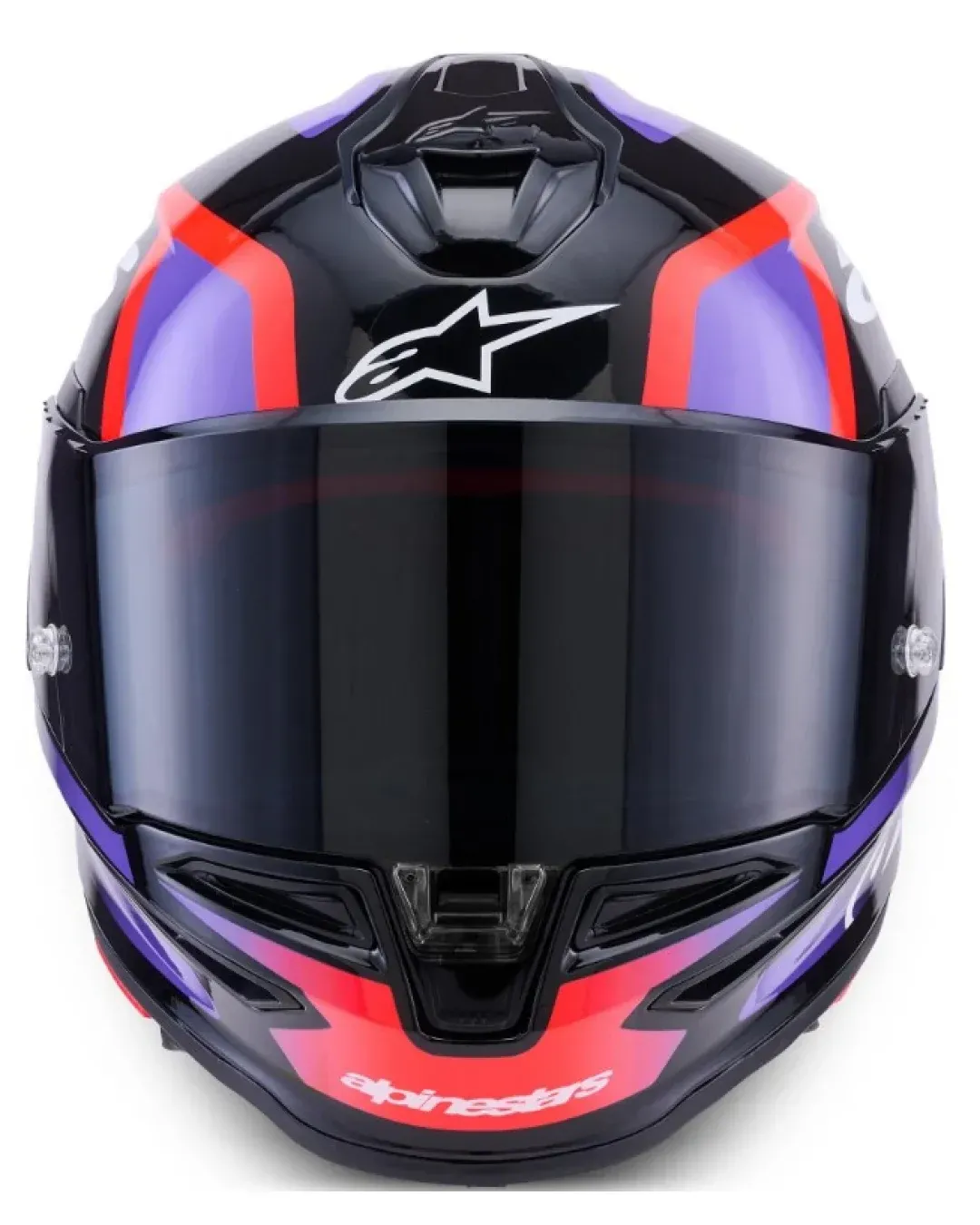 Каска ALPINESTARS S-R7 LUMEN BK/PRPL/RED