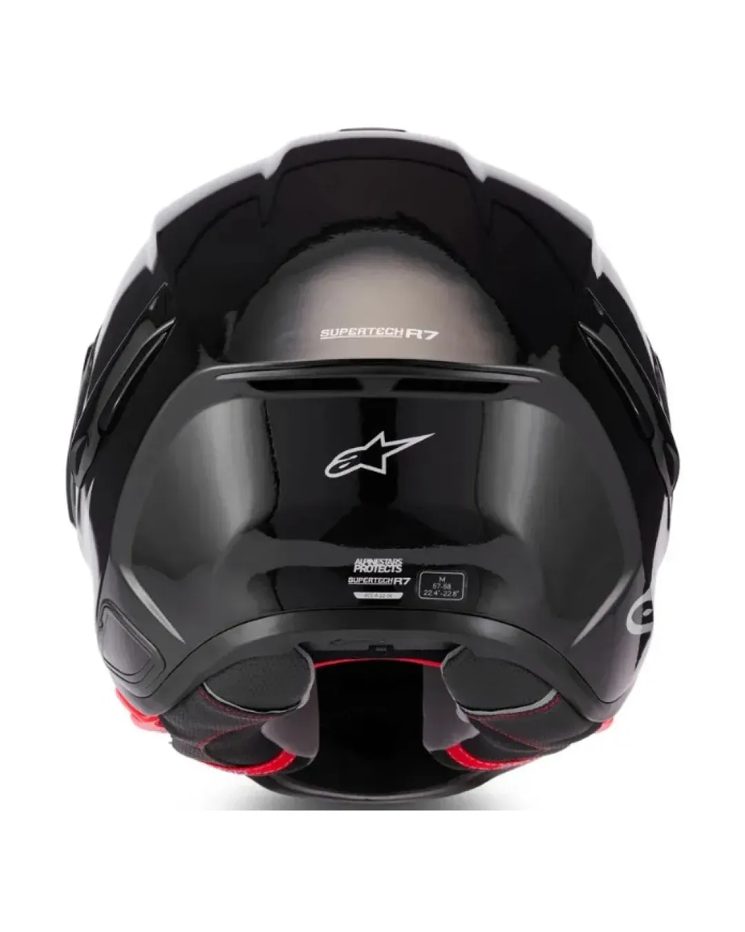 Каска ALPINESTARS S-R7 Solid BLACK GLOSS