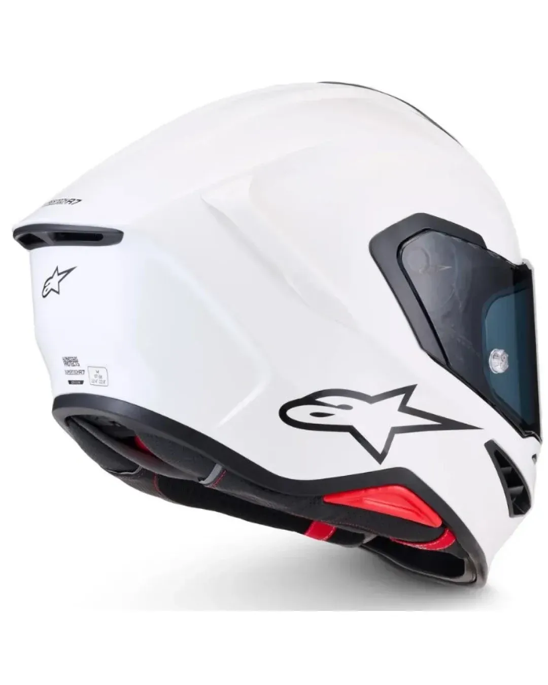 Каска ALPINESTARS S-R7 WHITE GLOSSY