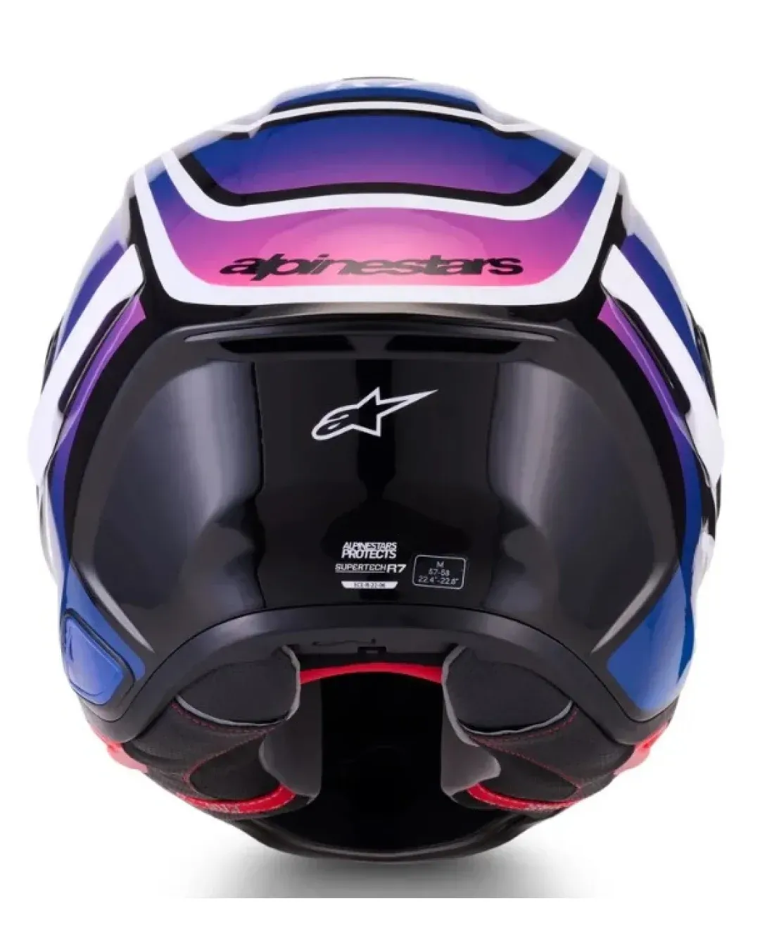 Каска ALPINESTARS S-R7 ZEAL BK/BL/PK FLUO