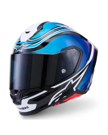 Каска ALPINESTARS S-R7 ZEAL BK/BL/PK FLUO