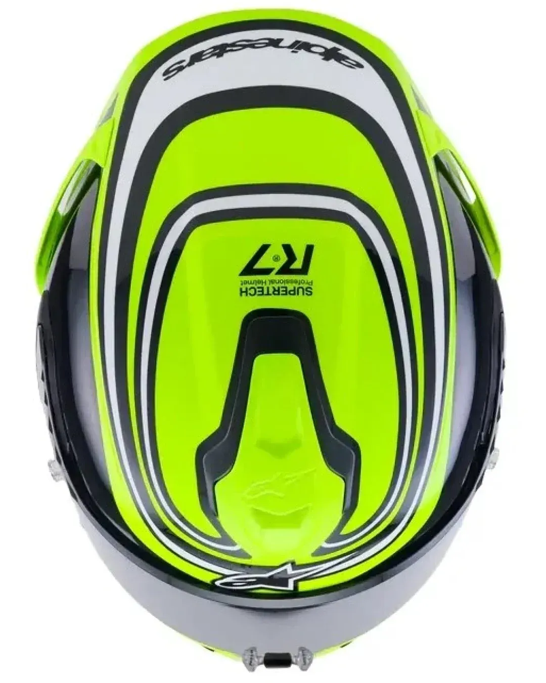 Каска ALPINESTARS S-R7 ZEAL YW FLUO/BK/WH