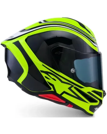 Каска ALPINESTARS S-R7 ZEAL YW FLUO/BK/WH