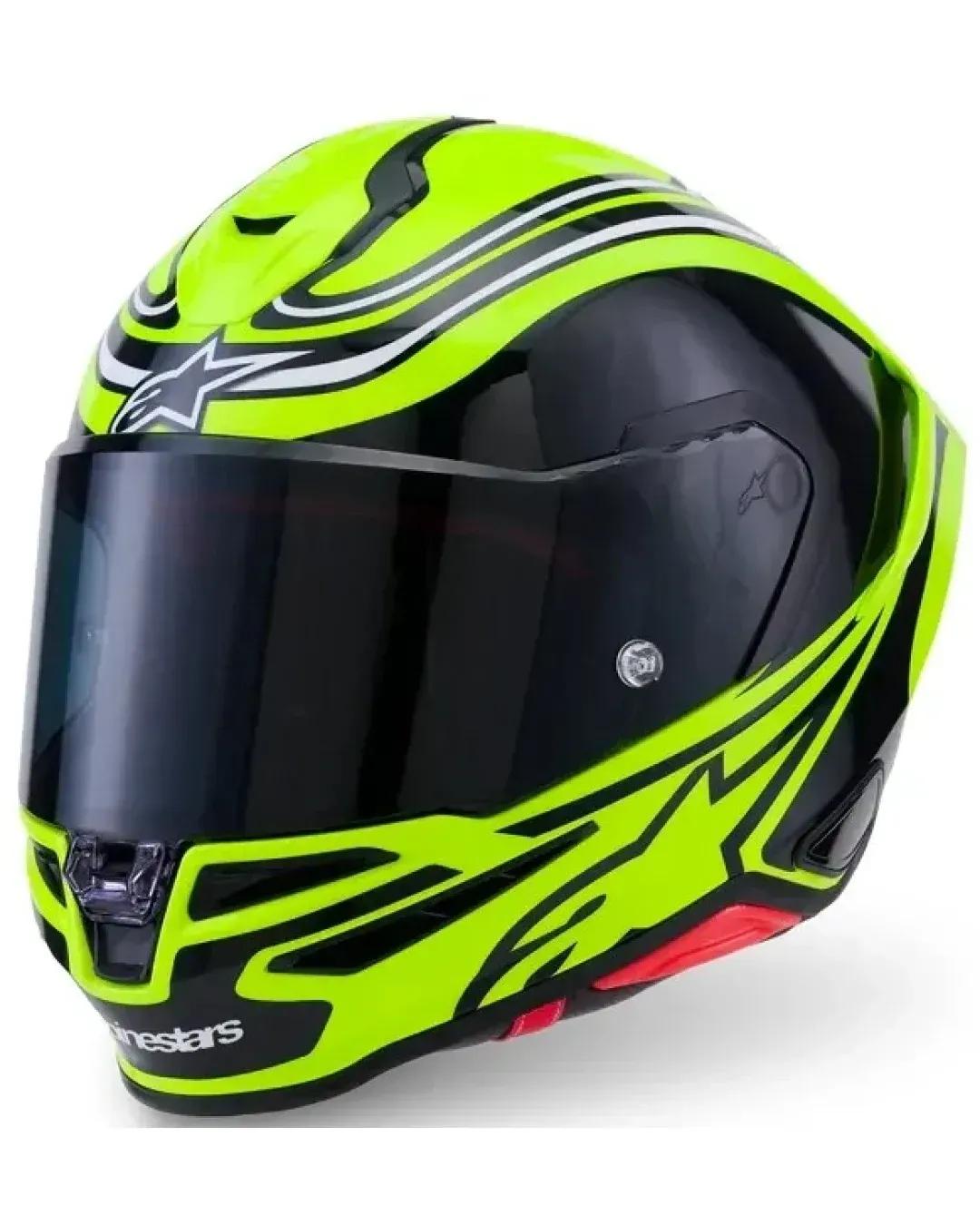 Каска ALPINESTARS S-R7 ZEAL YW FLUO/BK/WH