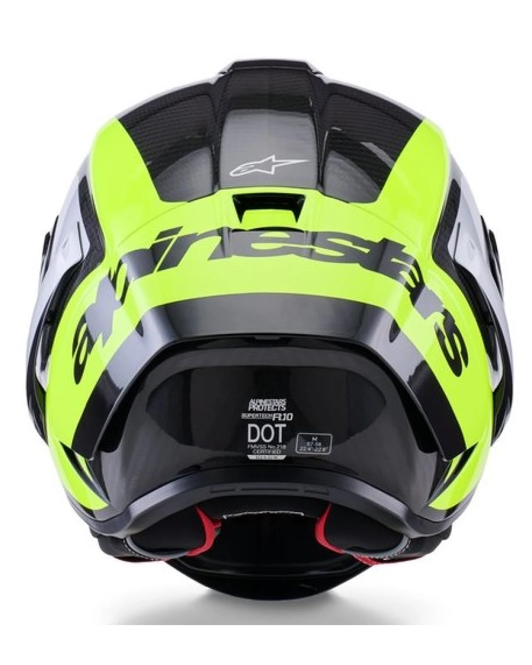 Каска ALPINESTARS Supertech R10 Arius Black/Silver/ Fluo Yellow