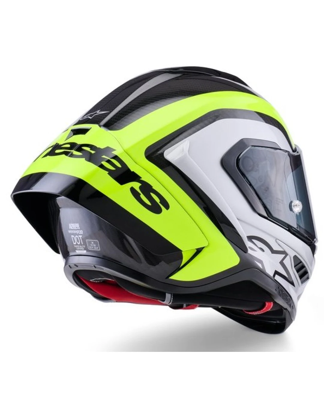 Каска ALPINESTARS Supertech R10 Arius Black/Silver/ Fluo Yellow