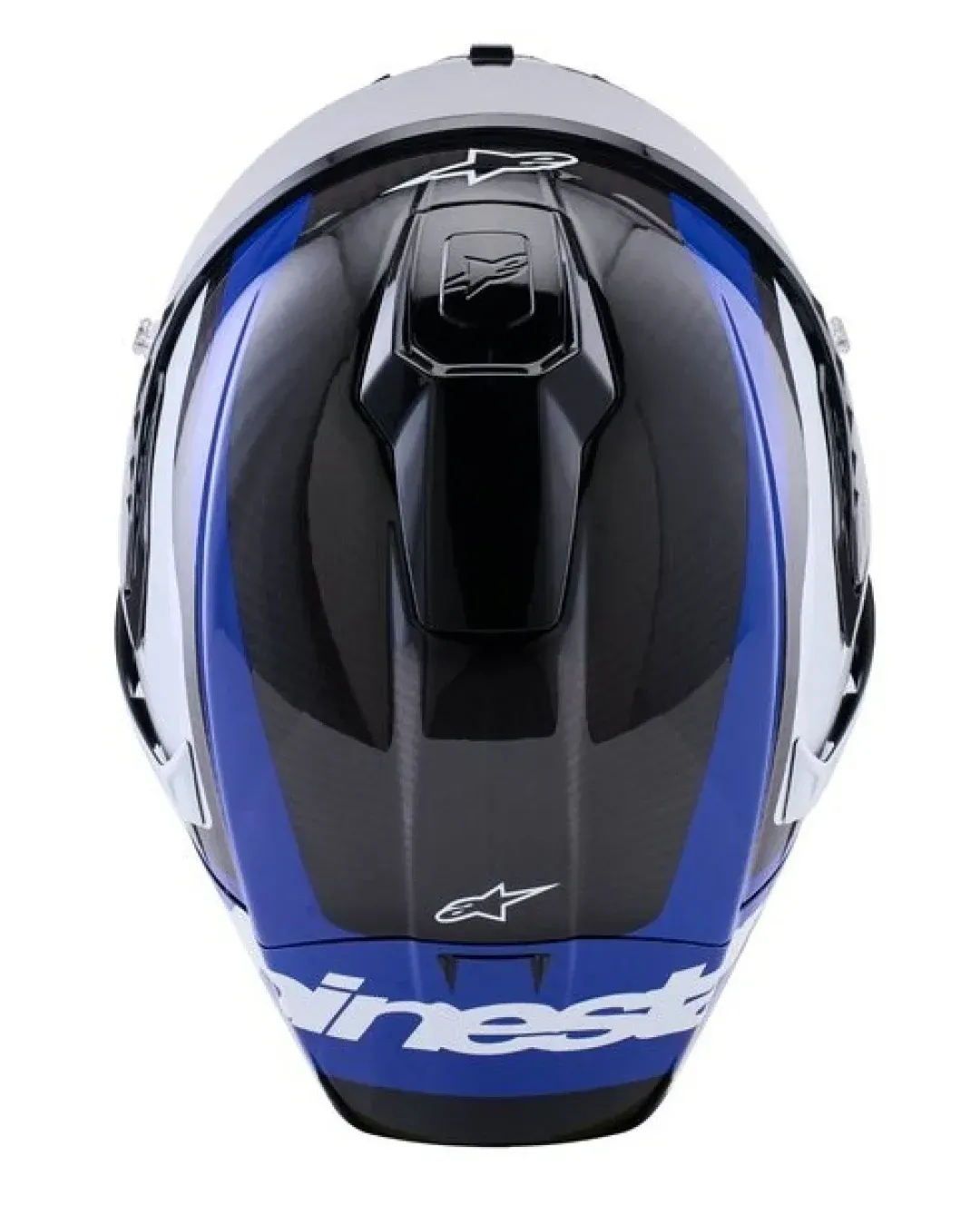 Каска ALPINESTARS Supertech R10 Arius Black/White/Blue