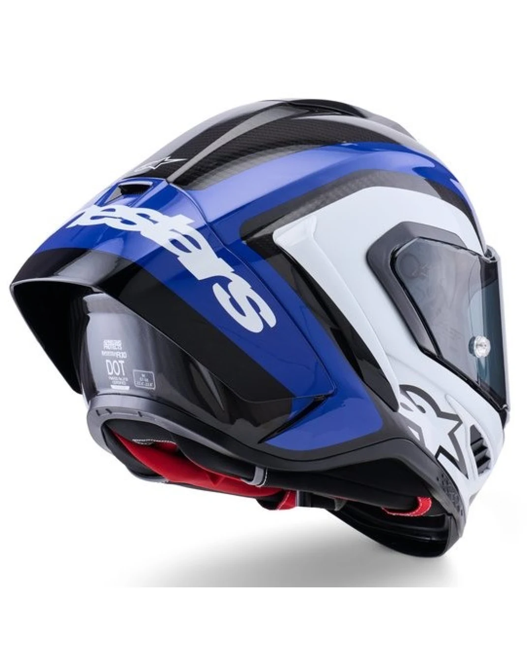 Каска ALPINESTARS Supertech R10 Arius Black/White/Blue