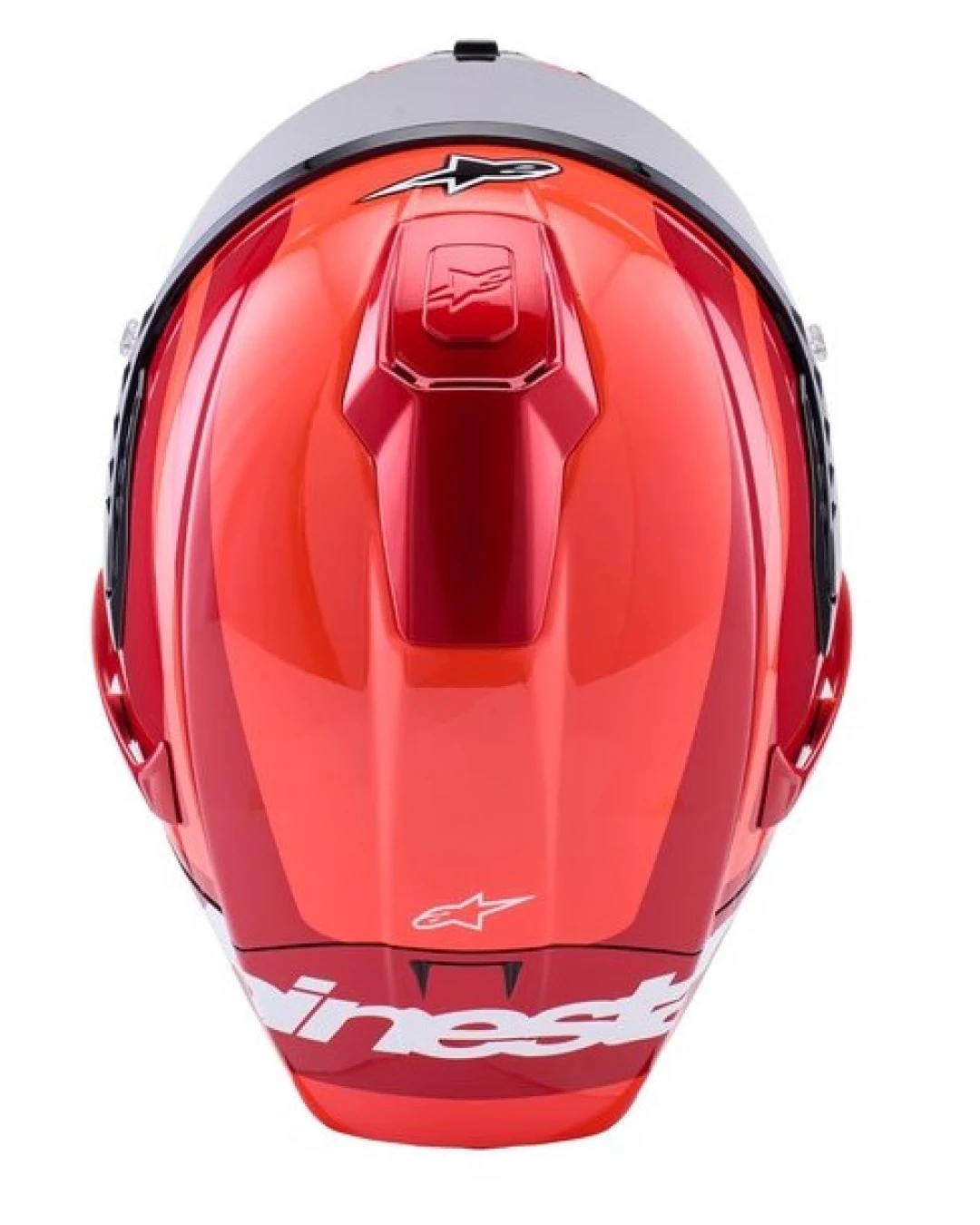 Каска ALPINESTARS Supertech R10 Arius Black/White/Duo Red