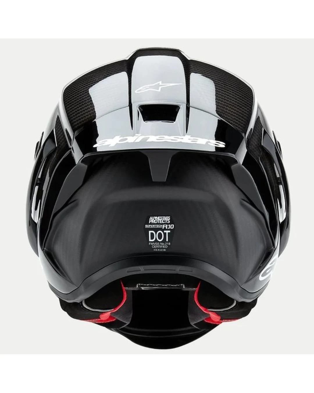 Каска ALPINESTARS Supertech R10 Black/Carb