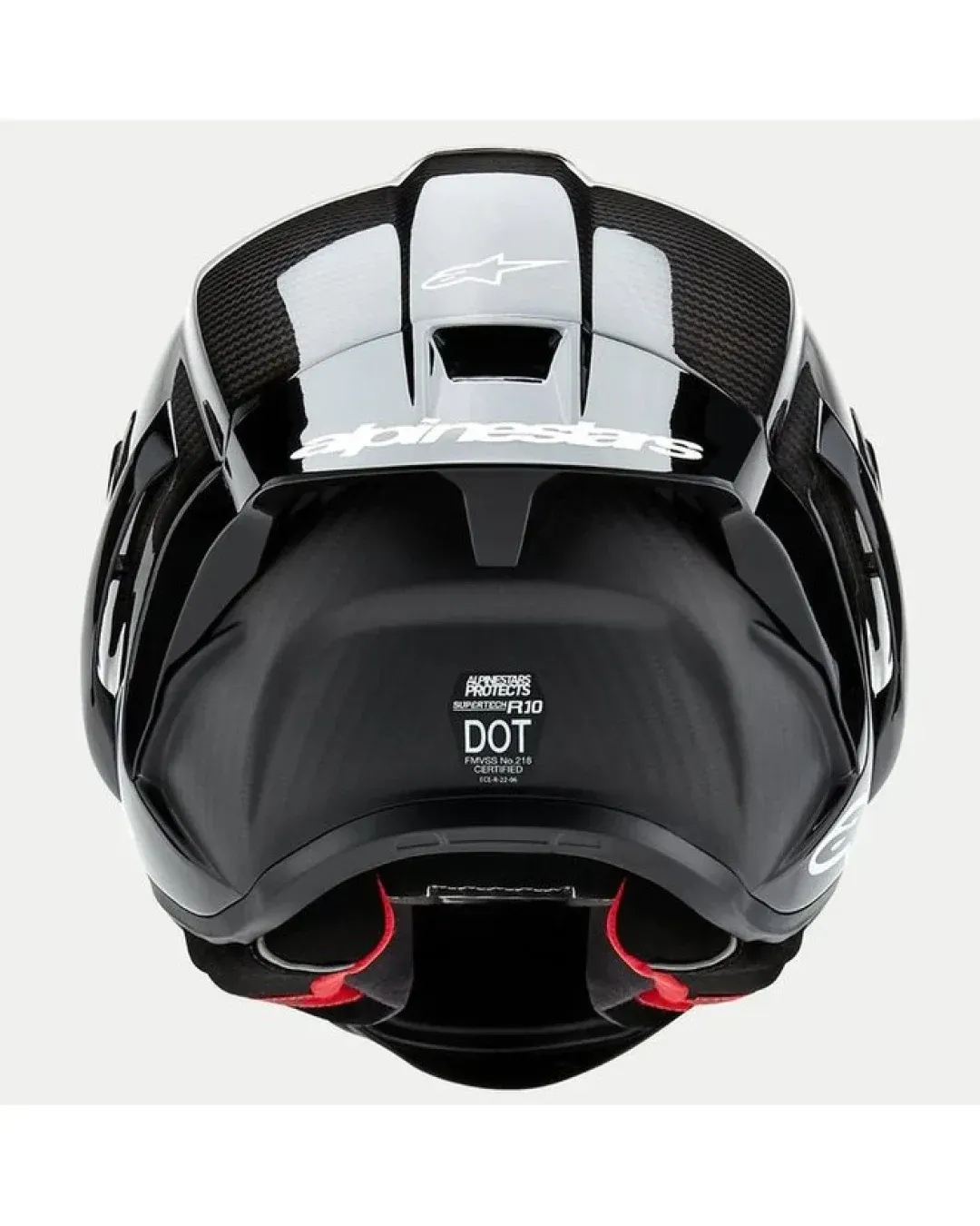 Каска ALPINESTARS Supertech R10 Black/Carb