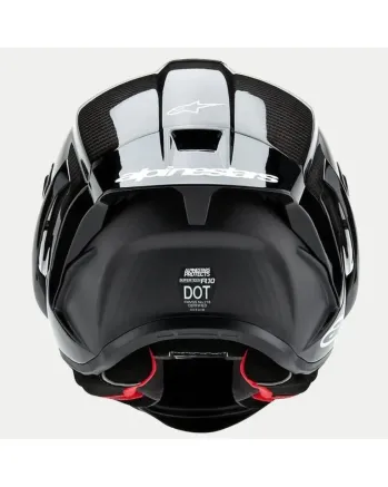 Каска ALPINESTARS Supertech R10 Black/Carb