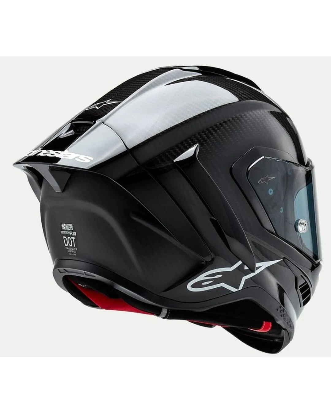 Каска ALPINESTARS Supertech R10 Black/Carb