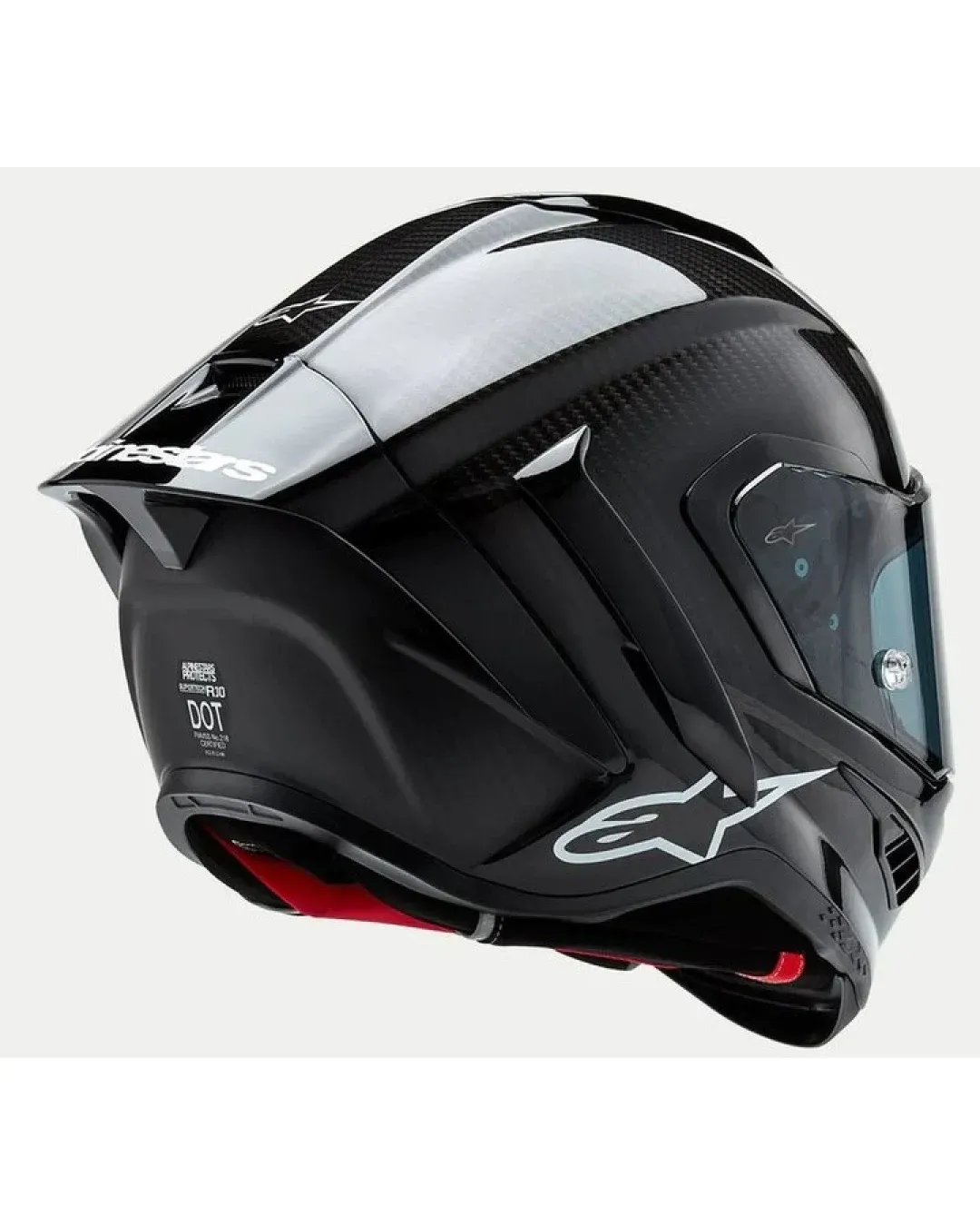 Каска ALPINESTARS Supertech R10 Black/Carb