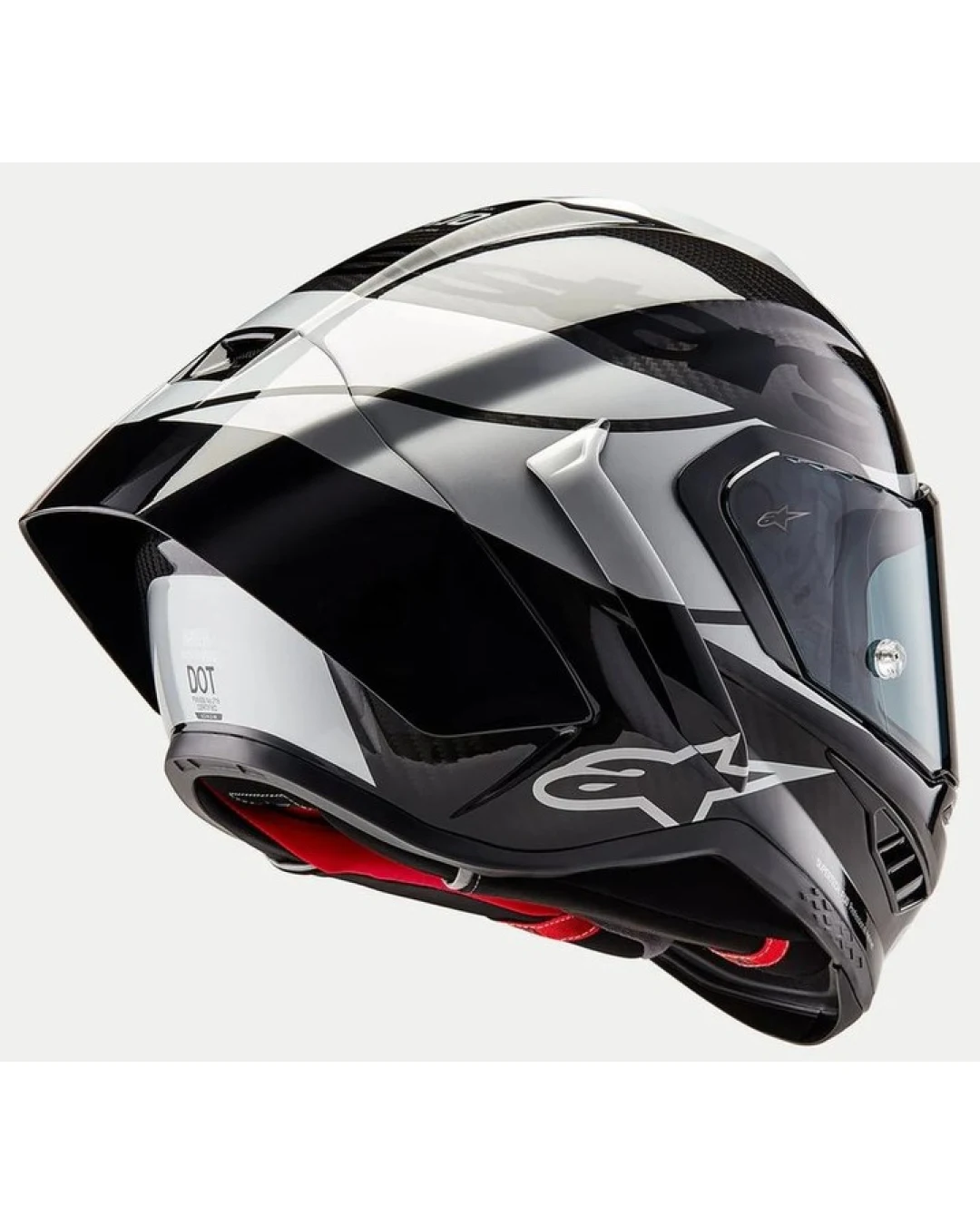 Каска ALPINESTARS Supertech R10 Element Black/Carb/Silver