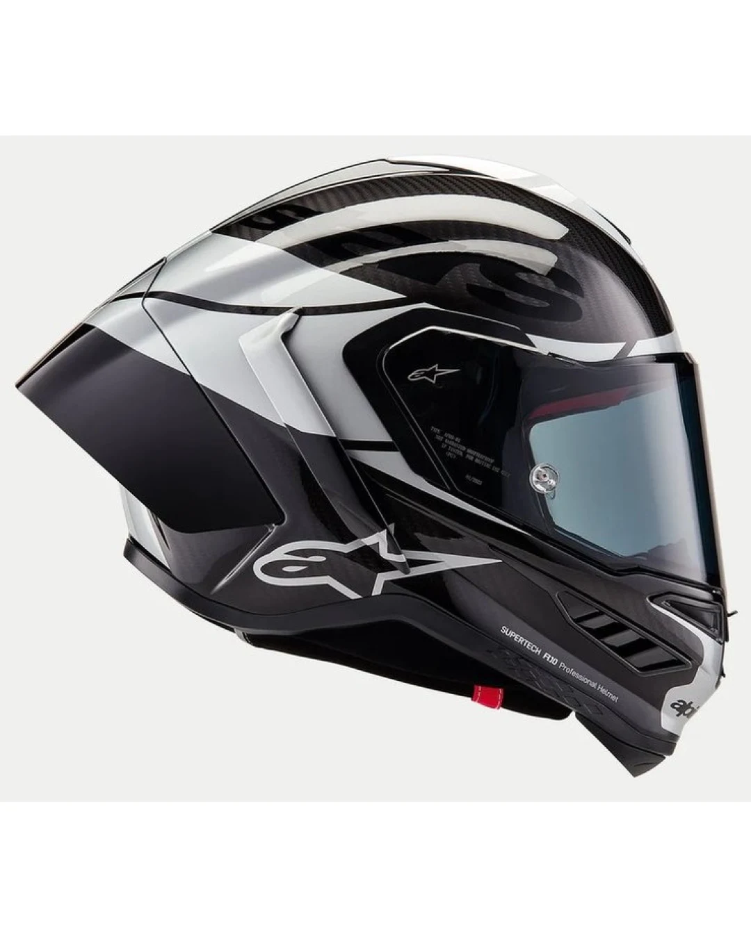 Каска ALPINESTARS Supertech R10 Element Black/Carb/Silver