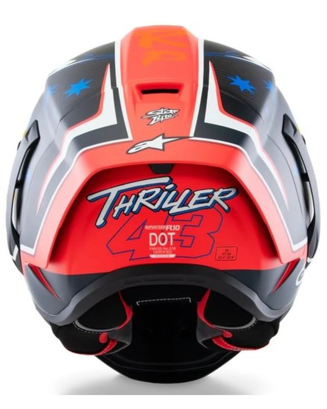 Каска ALPINESTARS Supertech R10 Miller Replica -24