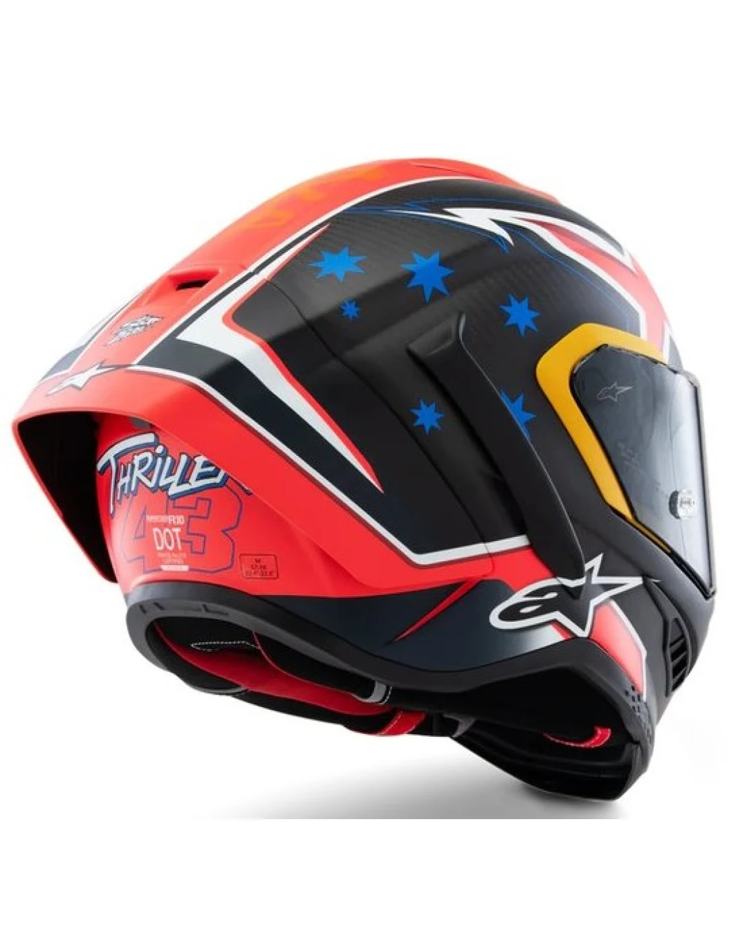 Каска ALPINESTARS Supertech R10 Miller Replica -24