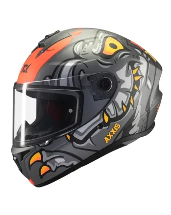 Каска AXXIS DRAKEN S DINOTOON B5