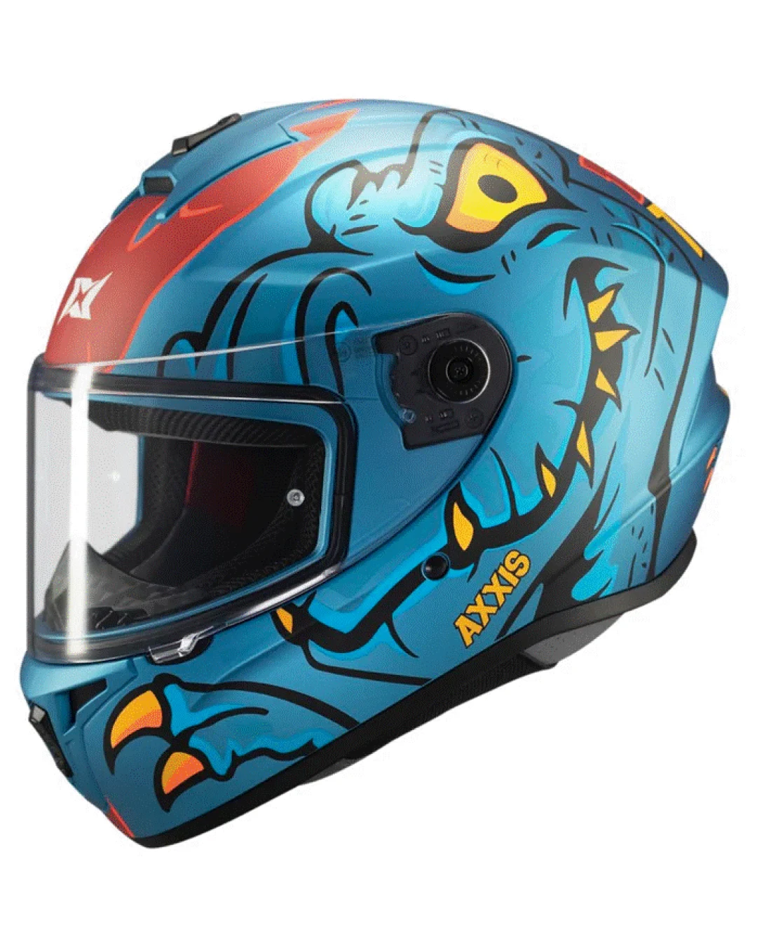 Каска AXXIS DRAKEN S DINOTOON C7