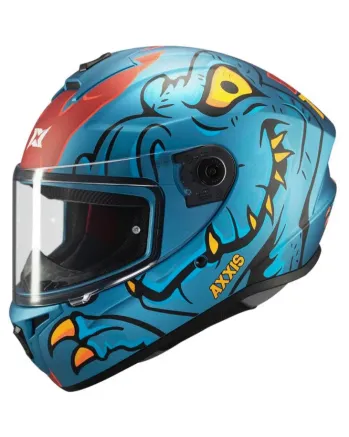 Каска AXXIS DRAKEN S DINOTOON C7