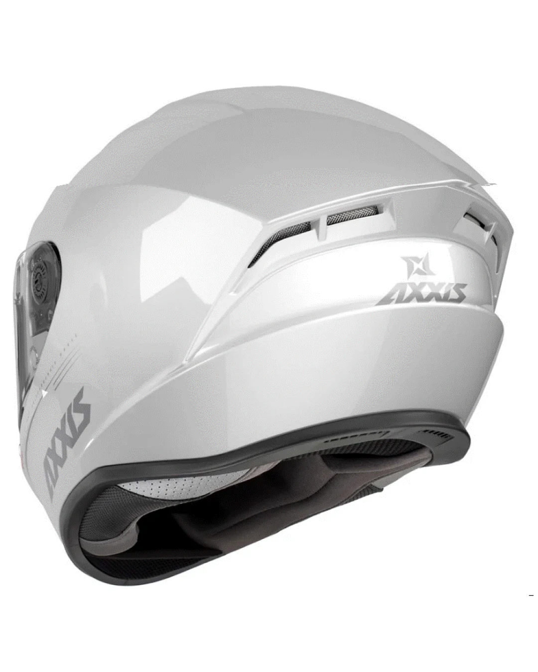 Каска AXXIS DRAKEN S SOLID A10 WHITE GLOSS