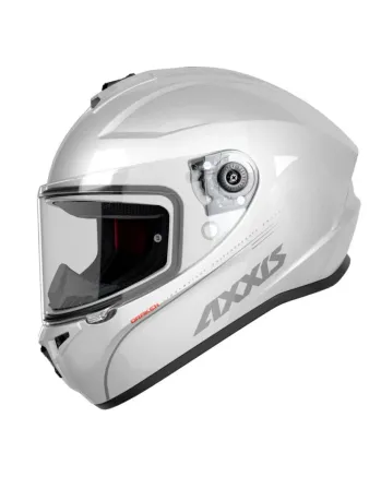 Каска AXXIS DRAKEN S SOLID A10 WHITE GLOSS