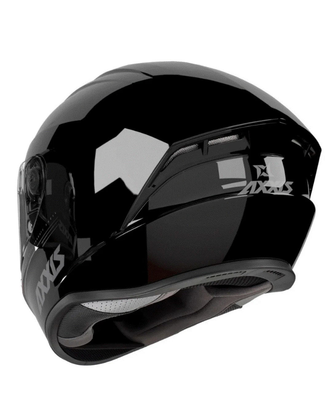 Каска AXXIS DRAKEN S SOLID A11 GLOSS BLACK