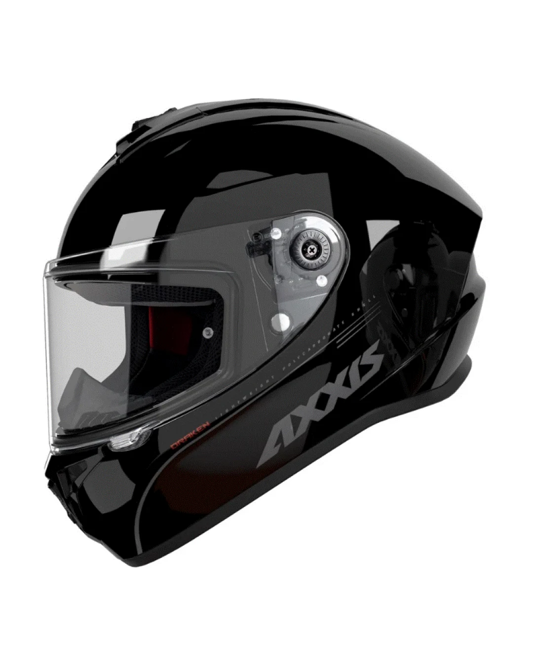 Каска AXXIS DRAKEN S SOLID A11 GLOSS BLACK