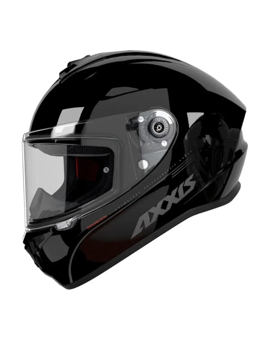 Каска AXXIS DRAKEN S SOLID A11 GLOSS BLACK