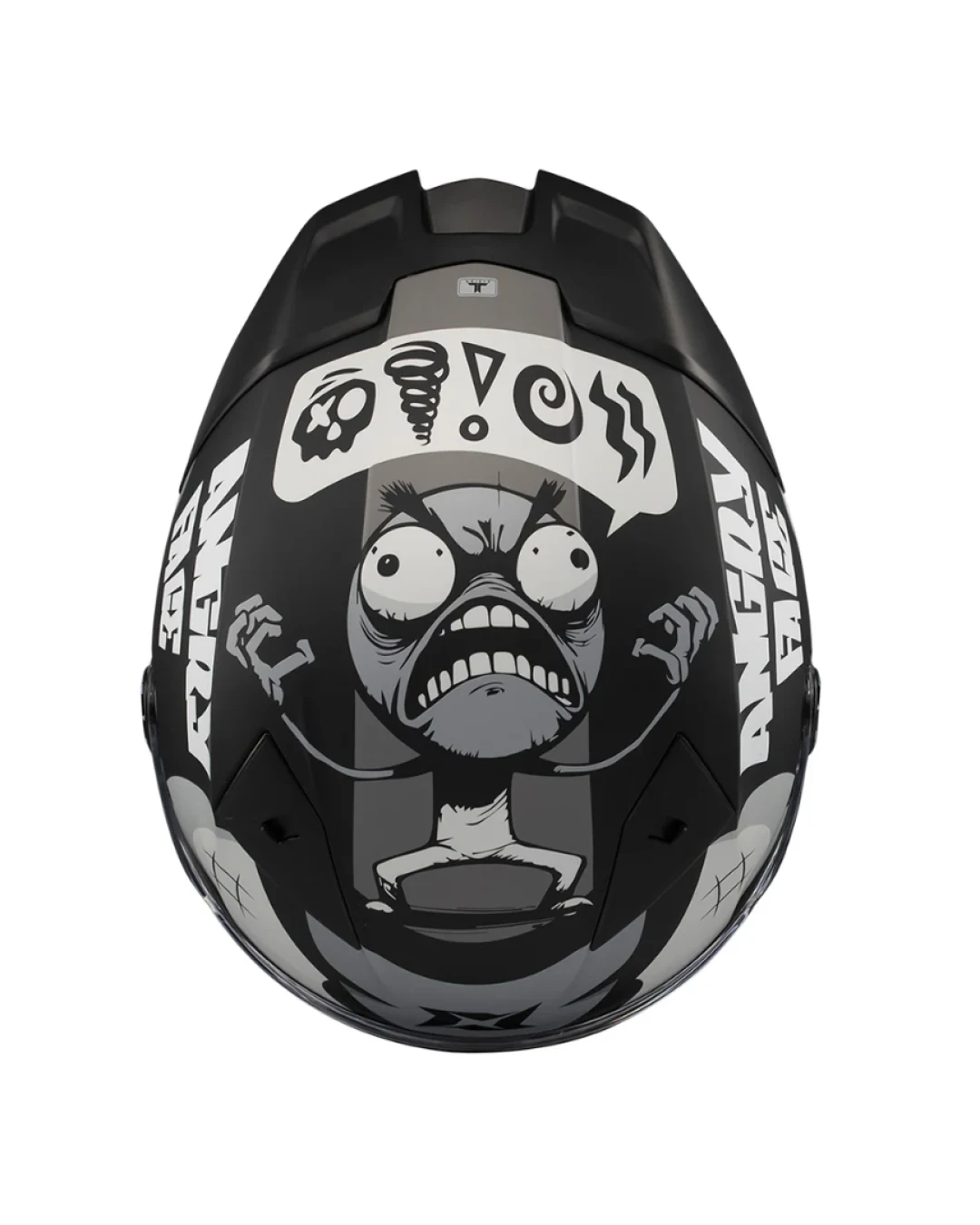 Каска AXXIS FENIX ANGRY FACE B2 MATT