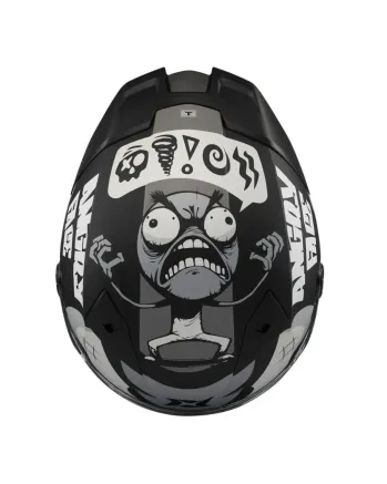 Каска AXXIS FENIX ANGRY FACE B2 MATT