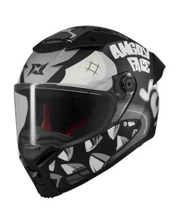 Каска AXXIS FENIX ANGRY FACE B2 MATT