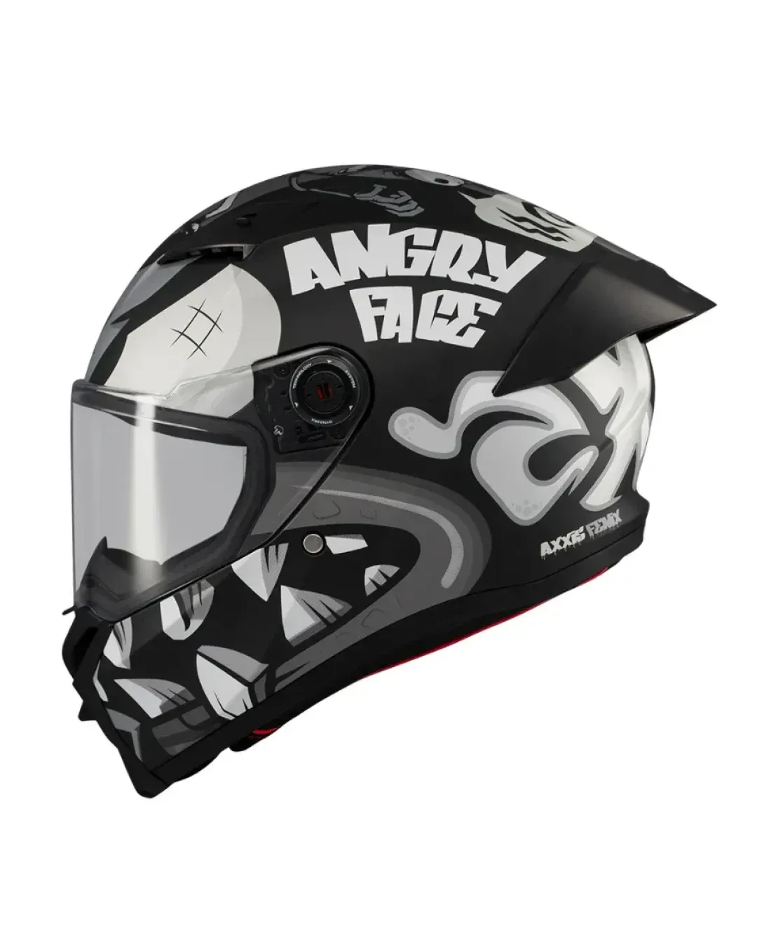 Каска AXXIS FENIX ANGRY FACE B2 MATT