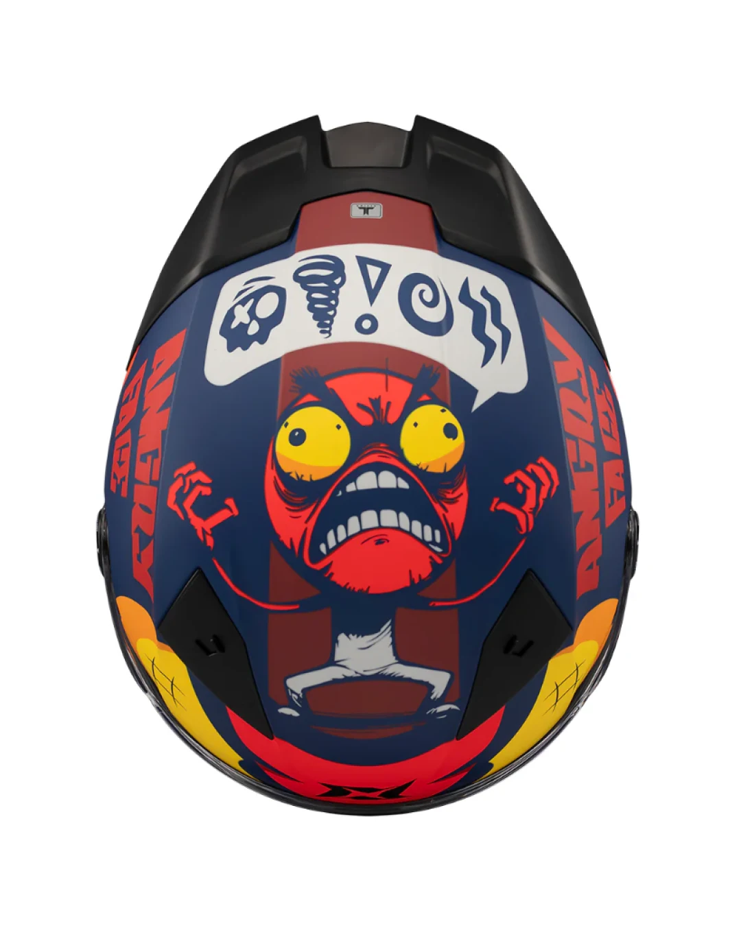 Каска AXXIS FENIX ANGRY FACE C5 MATT