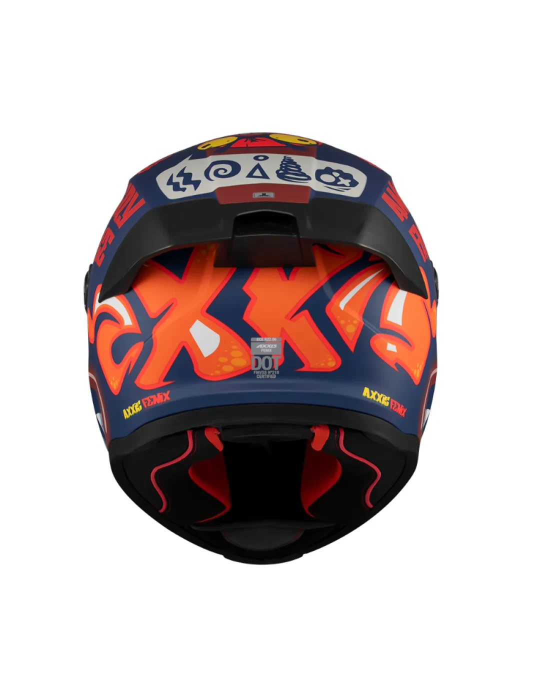 Каска AXXIS FENIX ANGRY FACE C5 MATT