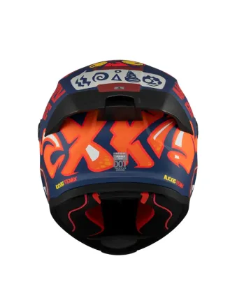 Каска AXXIS FENIX ANGRY FACE C5 MATT