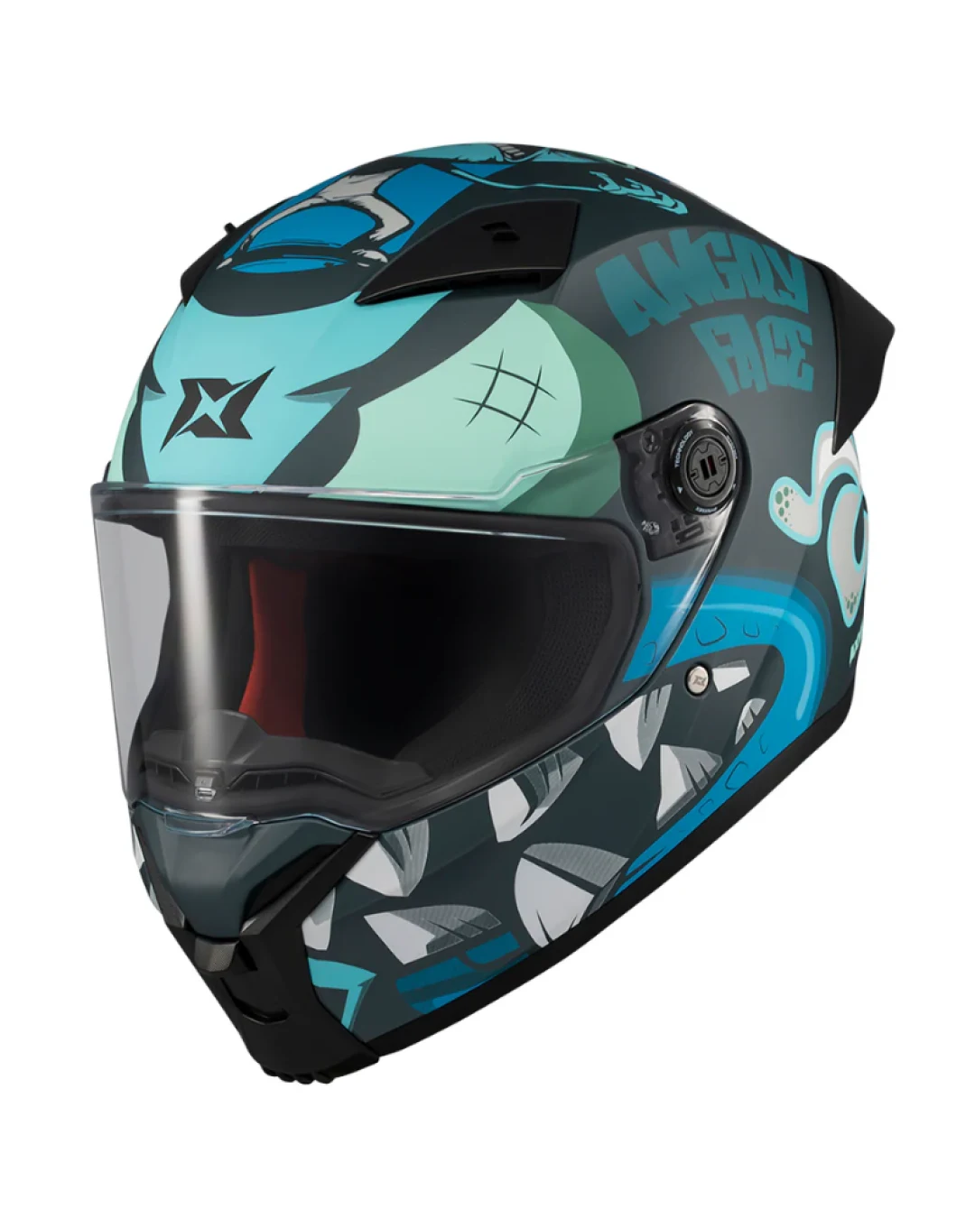 Каска AXXIS FENIX ANGRY FACE C7 MATT