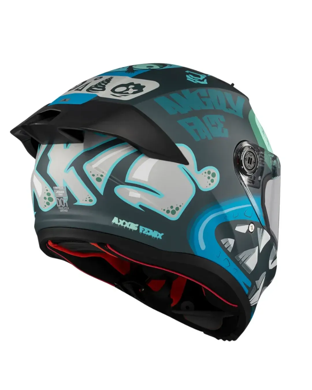 Каска AXXIS FENIX ANGRY FACE C7 MATT